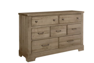 Picture of NATURAL DRESSER 7 DRAWERS