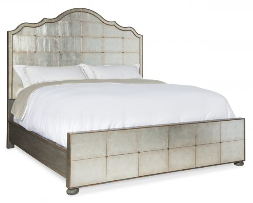 Picture of ARABELLA MIRRORED PANEL BED