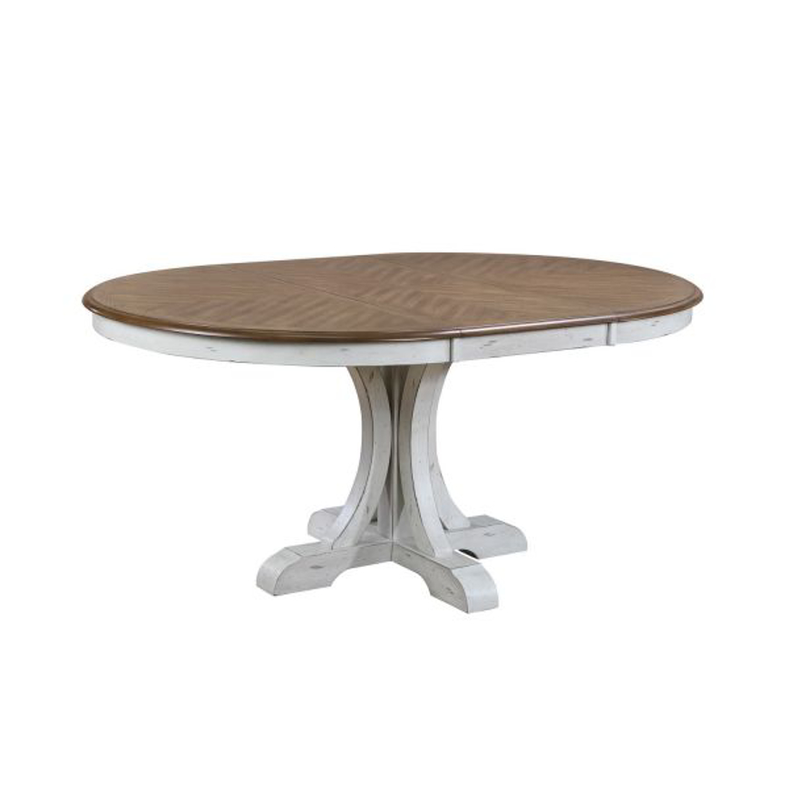 Picture of HIGHLAND 66" PEDESTAL TABLE W/ 18" LEAF