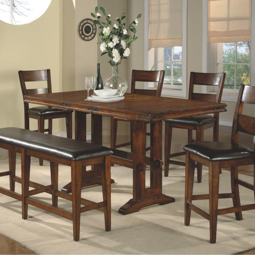 Picture of MANGO HIGH DINING TABLE WITH 1 18" LEAF
