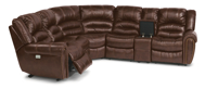 Picture of TOWN POWER RECLINING SECTIONAL WITH POWER HEADRESTS