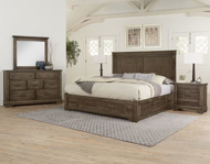 Picture of MINK QUEEN MANSION BED WITH 2 SIDES STORAGE