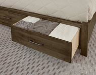 Picture of MINK KING MANSION BED WITH FOOTBOARD STORAGE