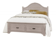 Picture of DOVER GREY/FOLKSTONE KING ARCH STORAGE BED