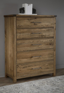 Picture of NATURAL CHEST 5 DRAWER