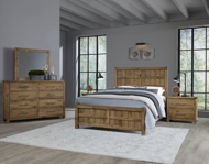 Picture of NATURAL QUEEN BOARD & BATTEN BED