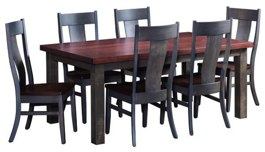 Picture of PREMIER EXPRESS SHIP HAND PLANED DINING TABLE