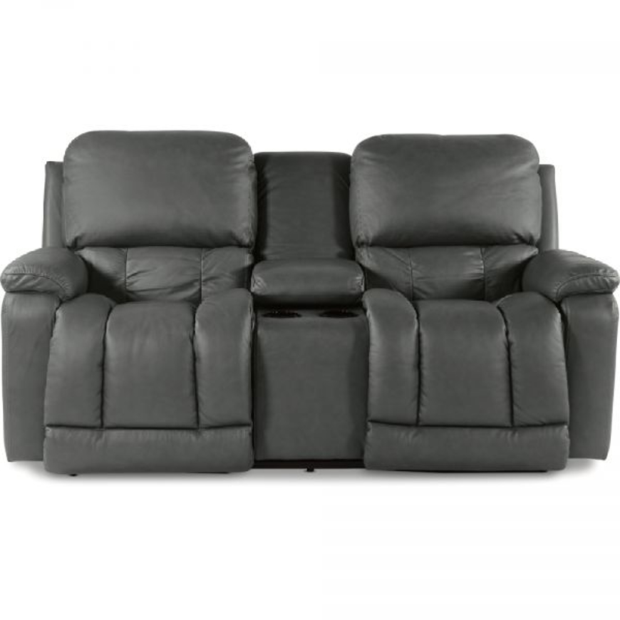 Picture of GREYSON POWER RECLINING LOVESEAT WITH POWER HEADREST AND CONSOLE