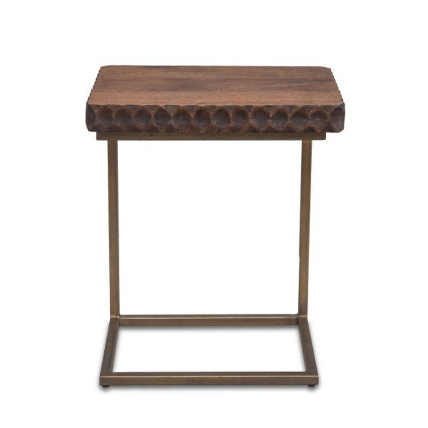 Picture of SANTA CRUZ ACCENT SIDE TABLE 18" TWO-TONED