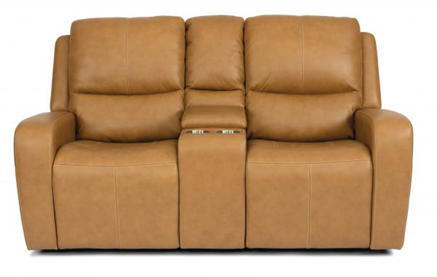 Picture of AIDEN POWER RECLINING LOVESEAT WITH CONSOLE AND POWER HEADRESTS