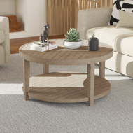 Picture of CHEVRON ROUND COFFEE TABLE
