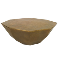 Picture of CATHENNA LARGE COFFEE TABLE - BRASS