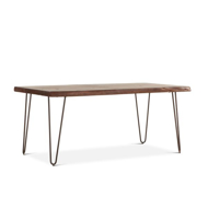 Picture of VAIL 68" DINING TABLE WALNUT