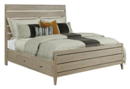 Picture of INCLINE HGH KING BED WITH STORAGE RAILS