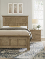 Picture of WARM NATURAL QUEEN WINDOW BED