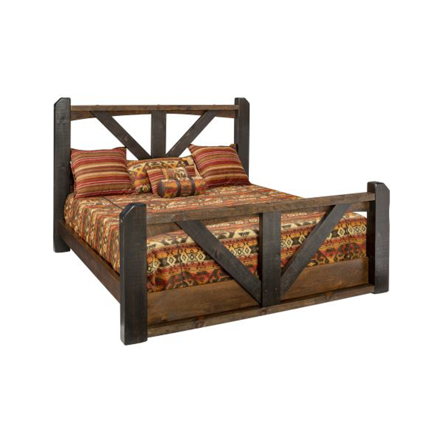 Picture of YELLOWSTONE DUTTON QUEEN BED - NEW WOOD