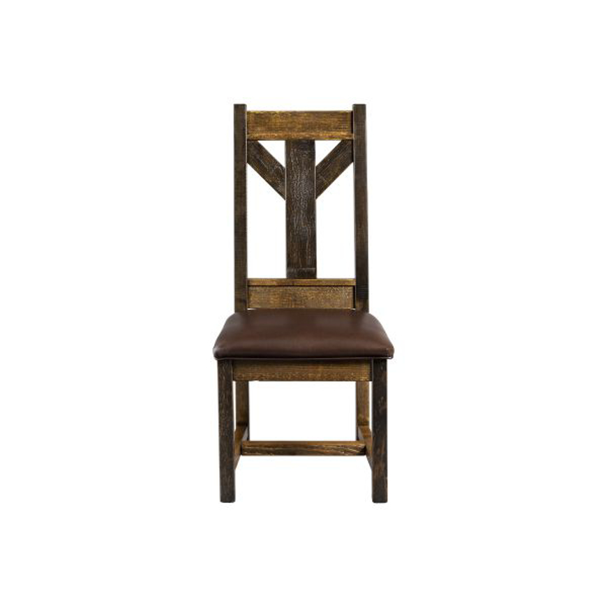 Picture of YELLOWSTONE DUTTON RUSTIC RANCH SIDE CHAIR
