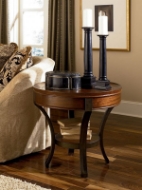 Picture of SUNSET VALLEY ROUND END TABLE